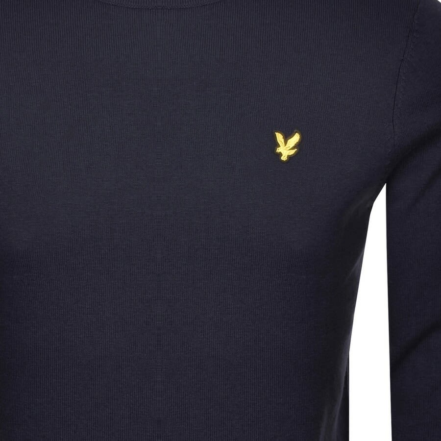 Lyle and scott merino crew neck sale